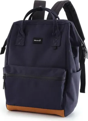 Produktbild von Marineblauer Damen-Stadtrucksack mit USB-Anschluss - Himawari