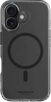 Image de Vonmaehlen - MagSafe Transparent iPhone 16 Plus (noir)