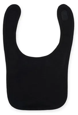 Produktbild von Larkwood - Baby Unifarben - Lätzchen LT4859 (Einheitsgröße) (Schwarz)