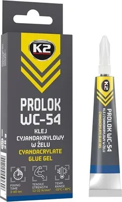 Obrázek produktu pro PROLOK WC-54 Kyanoakrylátové lepidlo v gelu, 20 g