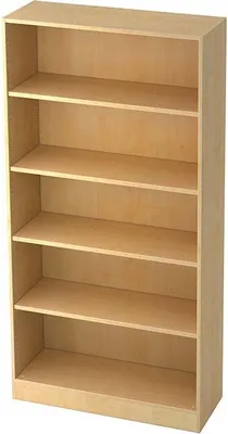 Produktbild von HAMMERBACHER Regal Solid Maße: 100 x 200,4 x 40 cm (B x H x T) Werkstoff: Holz, melaminharzbeschichtet