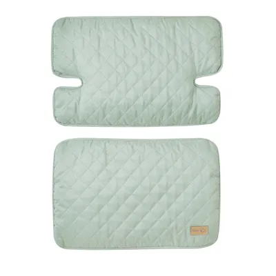 Produktbild von roba Sitzverkleinerer 2-teilig 'roba Style' - Zubehör für Hochstuhl 'Nature Up' - Sitzkissen abwischbar & gepolstert - Ab 6 Monaten - Frosty green