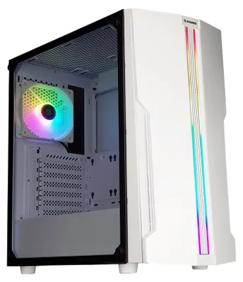 Immagine prodotto di Xilence X512.W.RGB Xilence Gehäuse Xilent White Blade RGB (XG221)