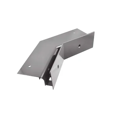 Immagine prodotto di Profilo di grondaia in alluminio Renoplast W30 pavimento di ventilazione, grezzo interno 135°, grigio