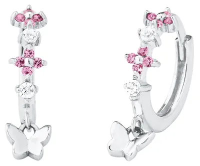 Produktbild von Prinzessin Lillifee Creolen 925 Sterling Silber mit Zirkonia