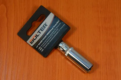 Produktbild von Stecknuss Steckschlüssel Einsätze tief Nüsse lang Nuss 6 kant - 1/4" - 10mm