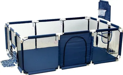 Immagine prodotto di Box per bambini, per interni ed esterni, attività di pallacanestro, blu 2 net-L
