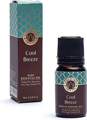 Zdjęcie produktu dla Mieszanka olejków eterycznych Cool Breeze Song Of India - opakowanie 3 szt. - 10 ml