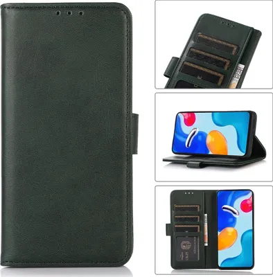 Produktbild von Mobigear Retro OnePlus Nord 3 Hülle Klapphülle Geldbörse - Grün