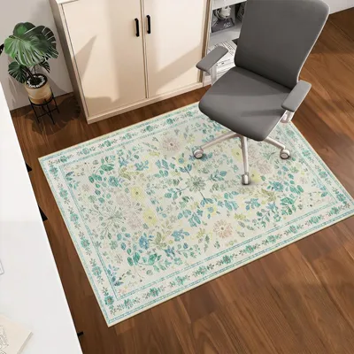 Productafbeelding van Beige Bureaumat met Antislipfunctie 90x120cm