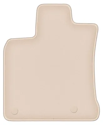 Produktbild von DURBAN Beige Velours-Fahrerfußmatte für Nissan Qashqai I J10 (szeroki) Crossover (2007-2013)