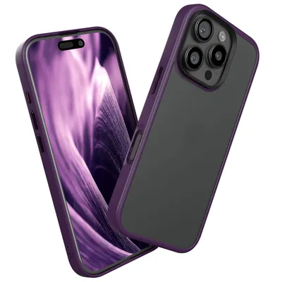 Produktbild von EAZY CASE - Outdoor Case kompatibel mit Apple iPhone 16 Pro, stoßfest, kratzfest, mit Kameraschutz, Silikonhülle in Lila