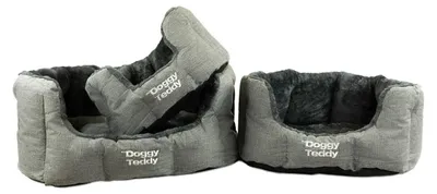 Produktbild von Pet-Joy Products Doggy Teddy Strong , Farbe:Ligth Grey, Größe:M