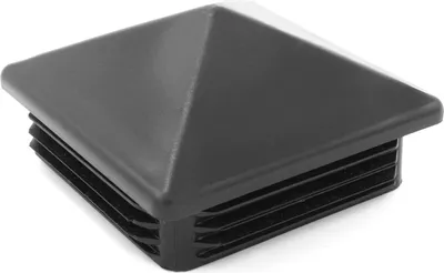 Produktbild von 15x15mm Pfostenkappen Pyramide Zaunpfahlkappe Quadratisch Kappe Kunststoff Deckel