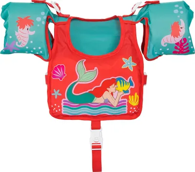 Produktbild von Bestway® Schwimmflügelweste Kleine Meerjungfrau mit Textilbezug, 3-6 Jahre