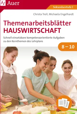 Produktbild von Themenarbeitsblätter Hauswirtschaft 8-10