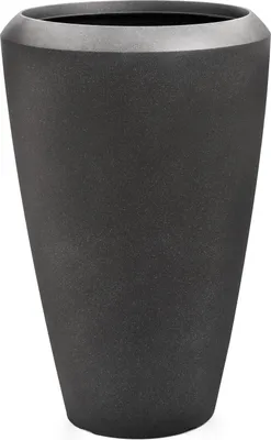 Immagine prodotto di Vaso da fiori G21 ovale in carbone 55 x 55 x 86,3