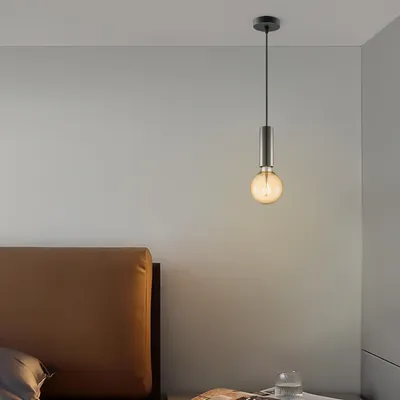 Produktbild von Home Sweet Home Hängeleuchte schwarz Saga - G180 - dimmbar E27 amber