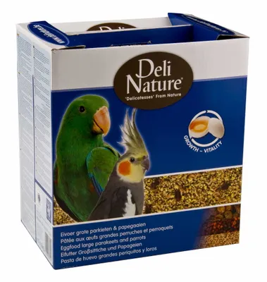 Produktbild von Deli Nature Eierfutter für große Papageien 10kg
