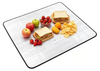 Produktbild von Faltbare Campingmatte, 200 x 200 cm, aus Aluminiumfolie