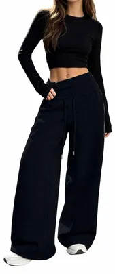Image de Pantalon de jogging ample pour femmes