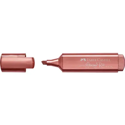 Immagine prodotto di FABER-CASTELL Textmarker TL 46 Metallic rot