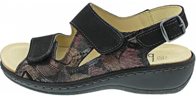 Produktbild von Belvida Sandale Schwarz in Gr. 43