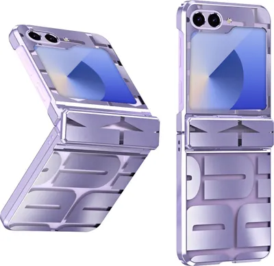 Produktbild von Für Samsung Galaxy Z Flip7 FE / Flip6 5G Design Electroplating Schutz Hülle Case
