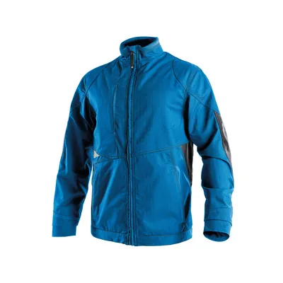 Produktbild von DASSY Arbeitsjacke ATOM Stretch Gr. XL blau/anthrazit