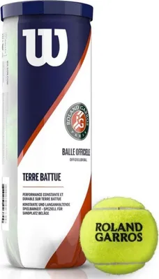 Produktbild von Wilson Bälle Roland Garos Clay Court 3, WRT125000