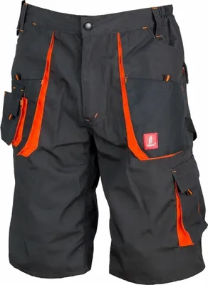 Produktbild von URGENT Kurze Arbeitshose Sicherheitshose Schutzhose Bundhose Sommer - Orange - (KR-URG-A) Gr. 60