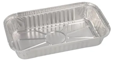 Immagine prodotto di 50 ciotole, quadrate in alluminio 0,65 l 3,4 cm x 13 cm x 22 cm