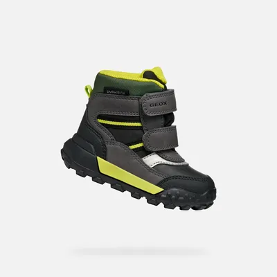 Obrázek produktu pro Geox Chlapecké boty pro první krůčky Trekkyup ABX černé 21