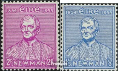 Produktbild von Briefmarken Irland 1954 Mi 122-123 (kompl.Ausg.) postfrisch Universität