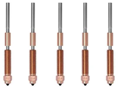 Düsenset 5-tlg. 0,2-0,8 mm für Creality K1C/Ender 3 V3