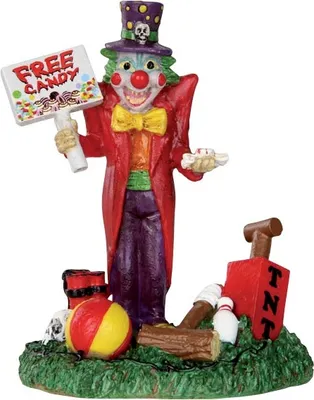 Productafbeelding van Kerstfiguur Free candy clown LEMAX