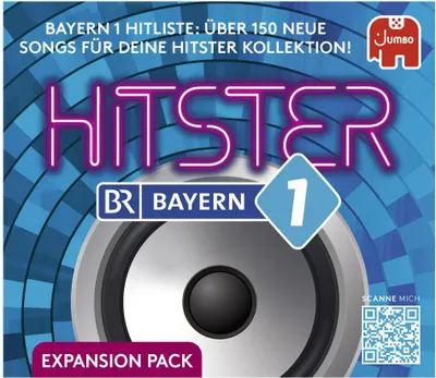 Produktbild von Jumbo Spiele Hitster - Bayern 1 Erweiterung Party- und Kartenspiel