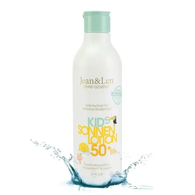 Produktbild von Jean&Len Sensitive Kids Sonnenlotion LSF 50+, 250 ml