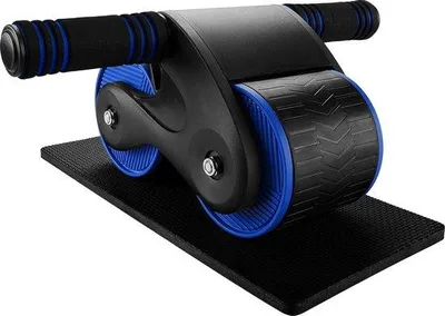 Produktbild von Famanu Ab Roller - Effektives Bauchmuskeltraining - Blau