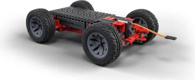 Produktbild von Fischertechnik Maker Kit Car, Roboter Auto Bausatz, 119 Teile, ab 14 Jahre