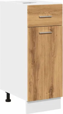 Produktbild von Schubunterschrank Lyon Artisan-Eiche 30x46x81,5 cm Holzwerkstoff