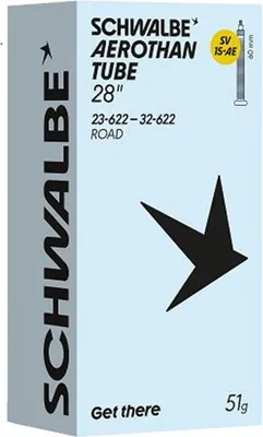 Produktbild von Schwalbe Schlauch SV15-AE AEROTHAN TPU 23/32-622 IB Alu 60mm (Herstellerartikelnummer 10465463)