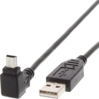 Zdjęcie produktu dla Techly 1.8m USB - Mini USB M/M, 1,8 m, USB A, Mini-USB B, USB 2.0, Męska/Męska, Czarny