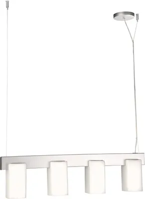 Produktbild von Massive Pendelleuchte 376754810, Flexible Halterung, Aluminium, Weiß, Metall, Glas, Schlafzimmer, Wohnzimmer