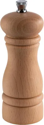 Produktbild von APS 40570 Pfeffermühle ETERNAL, Buchenholz hell, Keramikmahlwerk, Ø 5,5 cm, Höhe 15,5 cm
