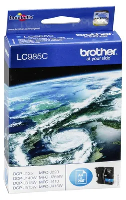 Zdjęcie produktu dla Kaseta drukująca Brother LC985C cyan