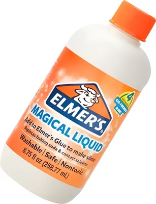 Produktbild von Elmer's Magische Flüssigkeit für Klebeschleim | Flasche mit 259 ml | ideal zur Herstellung von Slime