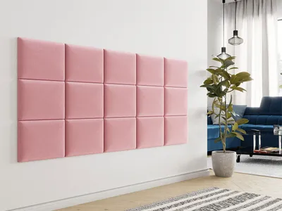 Produktbild von MIRJAN24 Wandpaneel Pag 40x30, Polsterwand für Schlafzimmer, Garderobe, Kinderzimmer (Farbe: Manila 09)