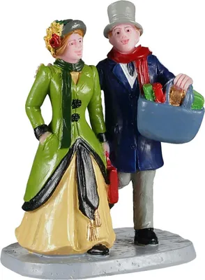Obrázek produktu pro Vintage nákupní horečka Vánoční postava