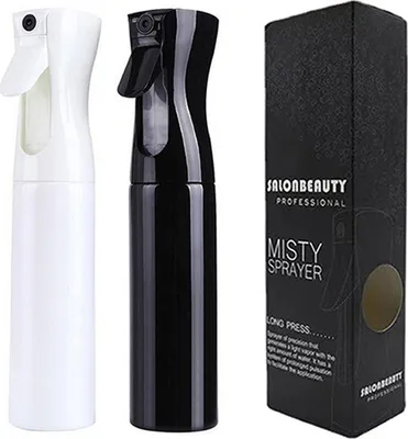 Produktbild von Nachfüllbarer Friseur-Gesichtsnebel. 200ml 2 Einheiten leer Wassernebel Sprühflasche Spray leer nachfüllbar zur Reinigung von Haarspray Haarprodukten